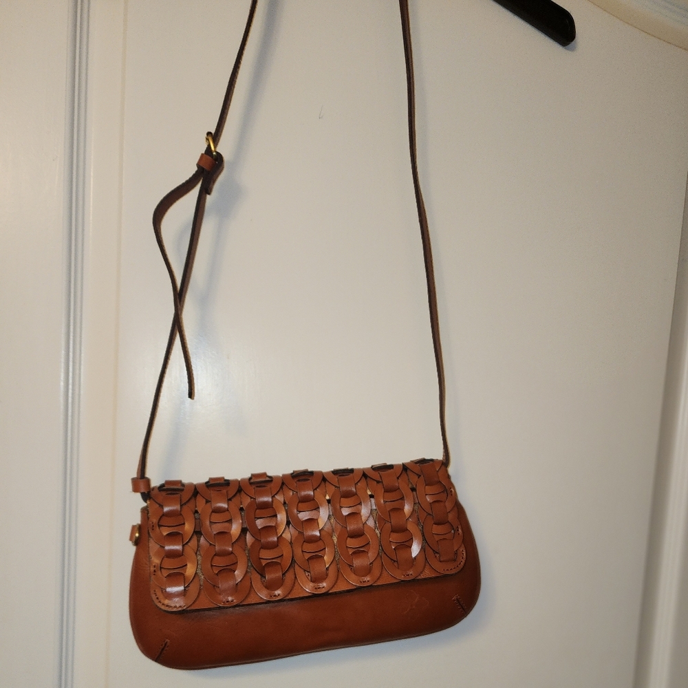Patricia Nash Round Chain Link Handbag